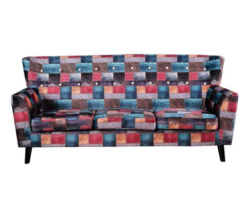 Stitching Style Three-seater Radison Sofa