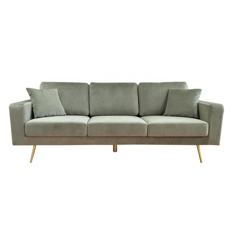 Modern Hotel Velvet Sofa Luxury Home Sofa Chesterfield Sofa