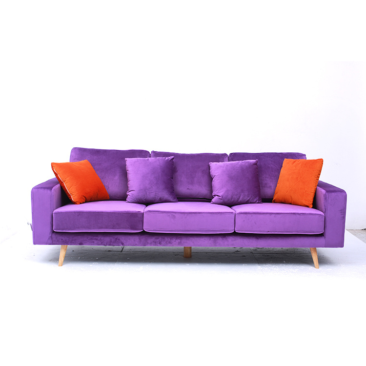 Modern Hotel Velvet Sofa Luxury Home Sofa Chesterfield Sofa