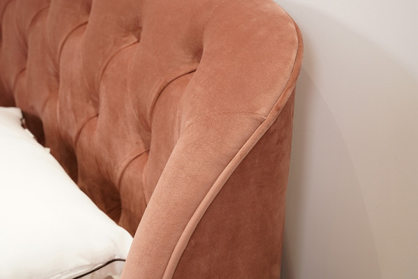 Loren Velvet tufted king size beds Original design