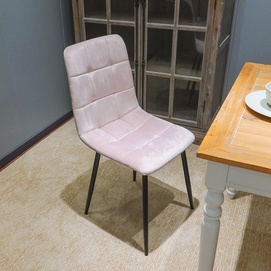 Nordic simple modern lattice dining chair