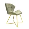 Modern simple velvet lattice chair