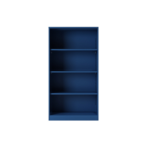 steel bookshelf