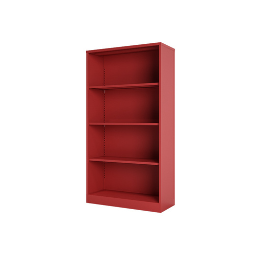 steel bookshelf