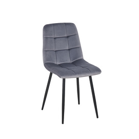 Hot sale Modern Luxury Restaurant Chair,Cheap French Grey Velvet Dining Chair