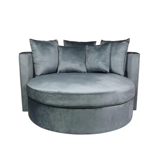 Simple modern round sofa chair