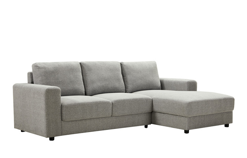 L-shaped sofa set, cushions removable and washable