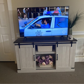 In Stock TV Table Wood Furniture Tv Stand Corner Entertainment Media Console Tv Unit Cabinet