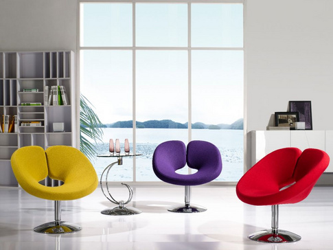 B119 Modern Fashionable Creative Leisure Swivel Chair