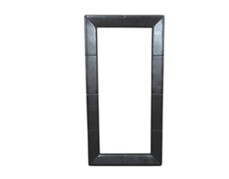 Mirror with Black Frame