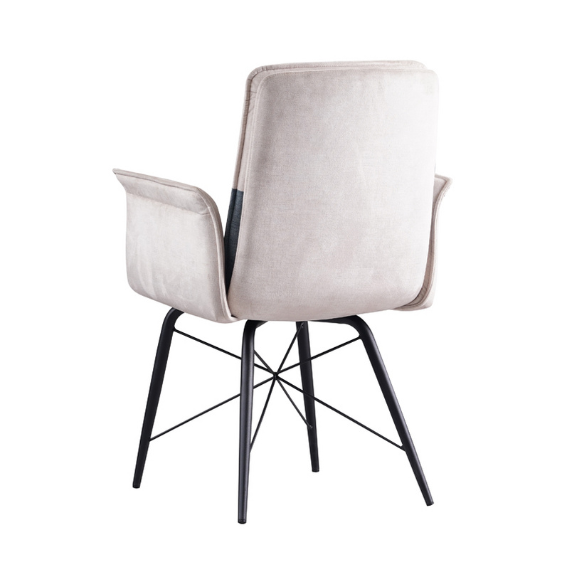 White Two Tone Dining Chairs-FYC327