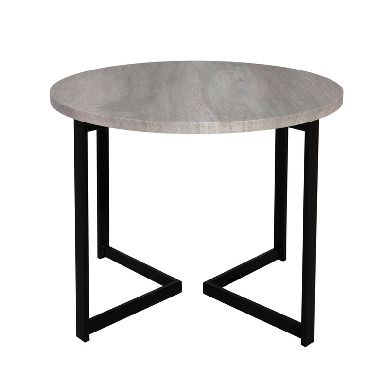 JF1212KD-X3 Side table combination of white oak and black