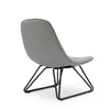 KD Design Linen Fabric Metal Leg large Living Room Chair Leisure Chair