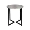 JF1213KD-X3 Side table combination of white oak and black