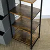 Multifunctional 3 drawers dresser organizer unit fabric storage cabinet shelf