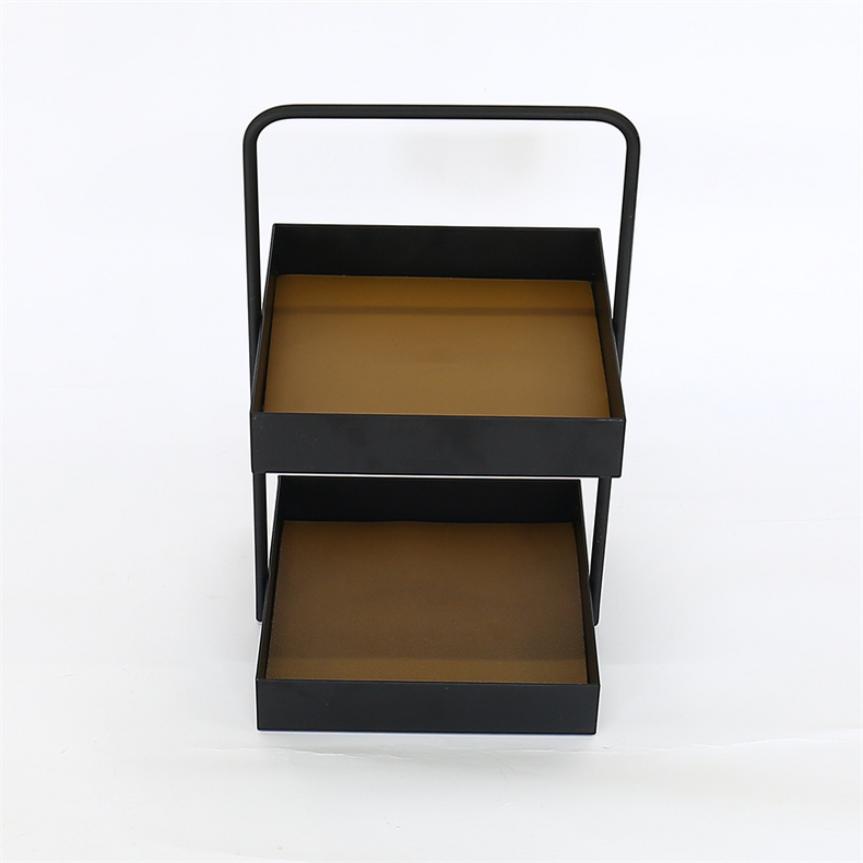 table 2-tier storage tray