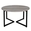 JF1211KD-X3 Coffee table combination of white oak and black