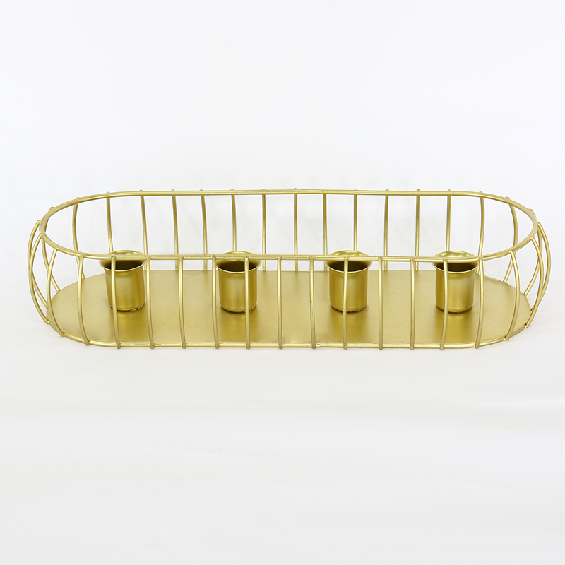 metal candle holder