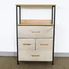 Customized living room furniture storage fabric drawer chest home use storage dresser