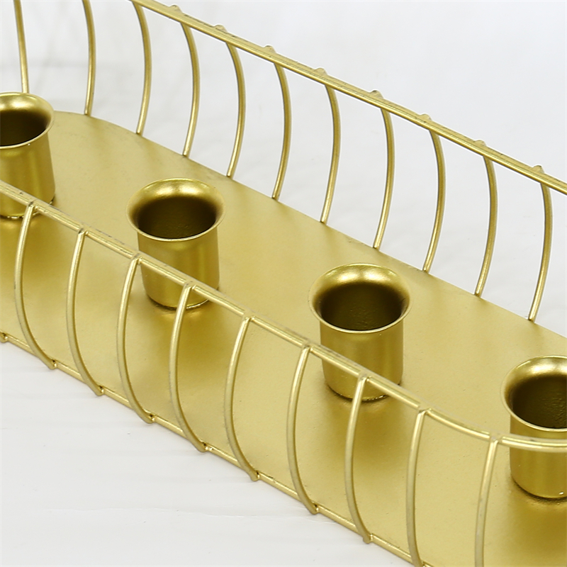 metal candle holder