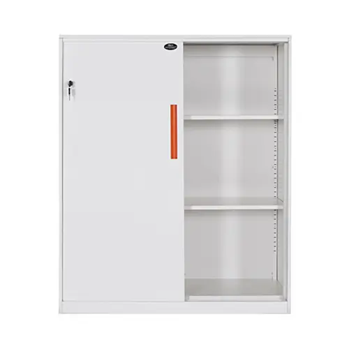 Narrow Edge Fashion Design Flat Pack Cabinet Metal Kitchen Sliding Door Cabinet