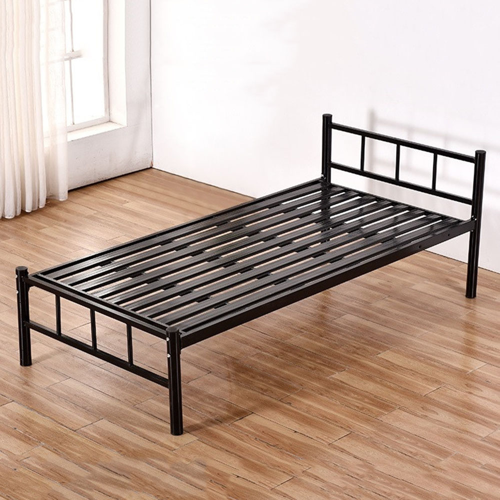 Factory direct metal mesh frame bed gold military bunk