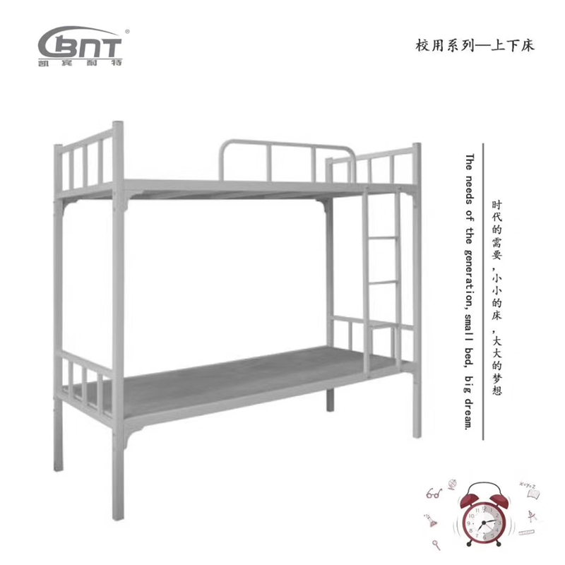 Used School Furniture Library Office White Metal Furniture Bunk Bed