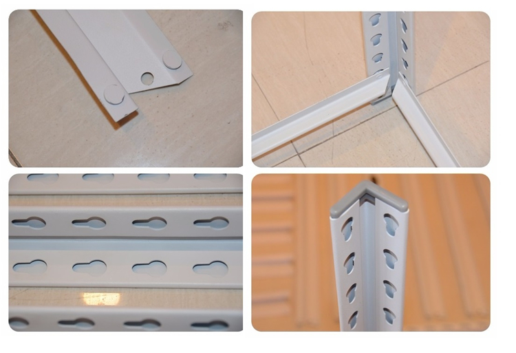 Light Storage Metal Home Goods Shelf Iron Rack