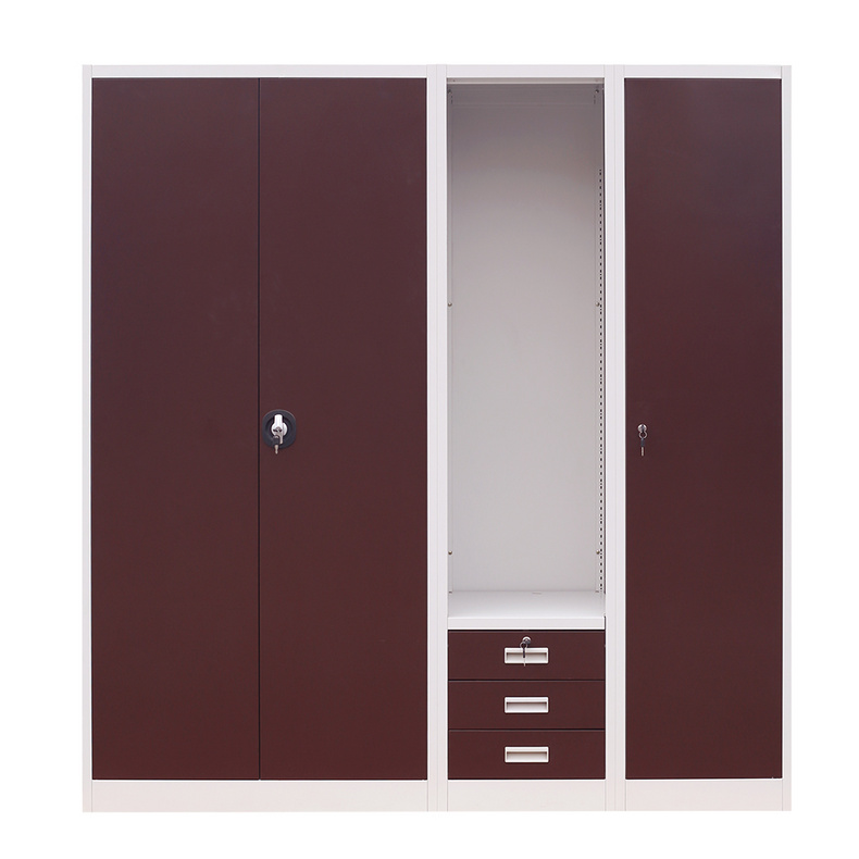 Knock-down Godrej iron wardrobe closet modern steel almirah
