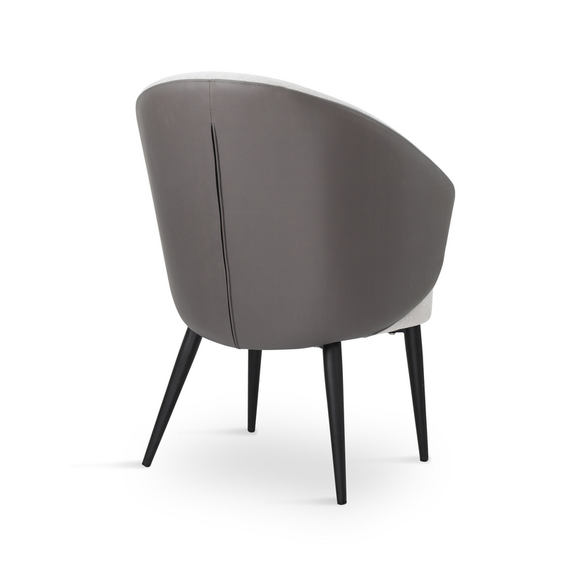 KD Design Velvet Fabric Metal Leg large Living Room Chair