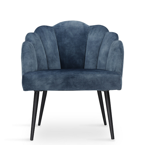 Extra Soft Living Room Dining Room Luxury Classic Velvet Chair