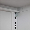 Metal and Glass Cabinets Lockable Cabinet with Door