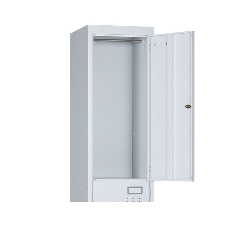 Metal Individual Wardrobe for Personal Clothing Storage of Company Staff