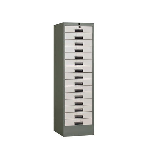 Heavy Bearing 15 Drawers File Cabinet Industrial Metal Storage Cabinets