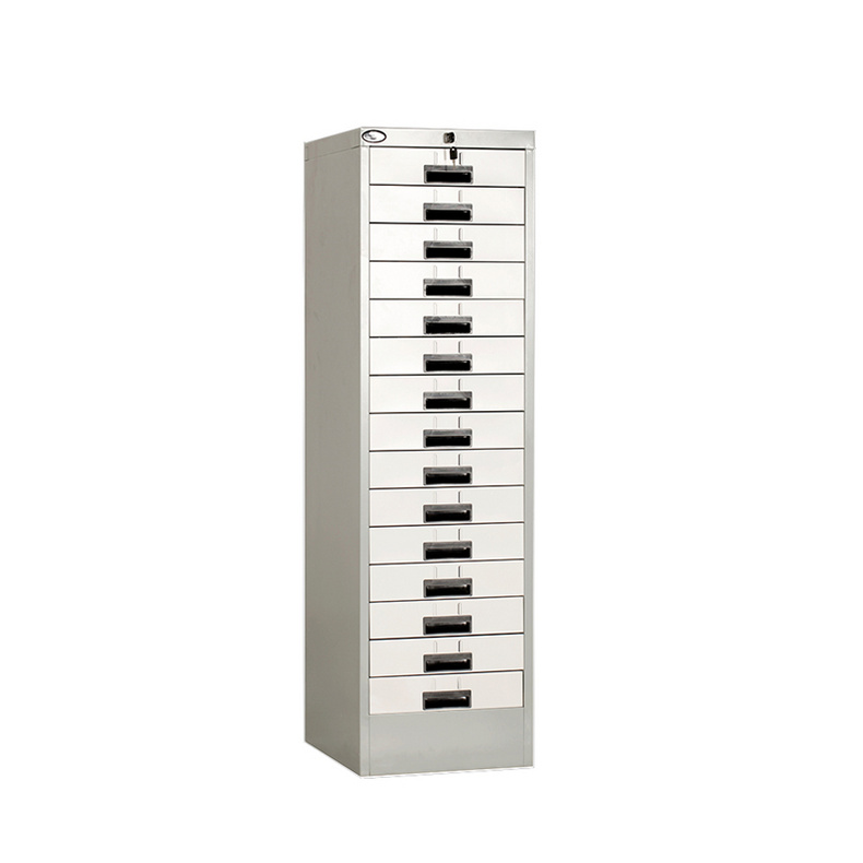 Heavy Bearing 15 Drawers File Cabinet Industrial Metal Storage Cabinets