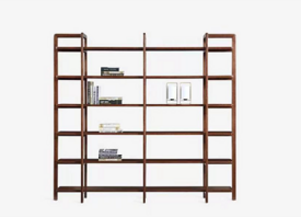 popular used home storage rack system wooden book shelf