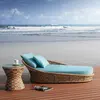 Garden Provence Oval Wicker Woven Chaise Lounge