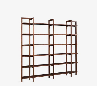 popular used home storage rack system wooden book shelf