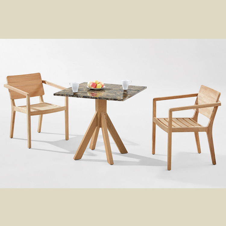 Corsica Solid Teak Wood Dining Set