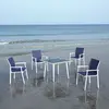 Ocean Aluminum and Textilene Dining Set