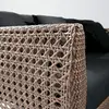 Voyage Lantern Shape PE Wicker Woven Sofa Set