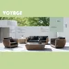 Voyage Lantern Shape PE Wicker Woven Sofa Set