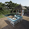 Fontainbleau  Garden Aluminum Sofa Set
