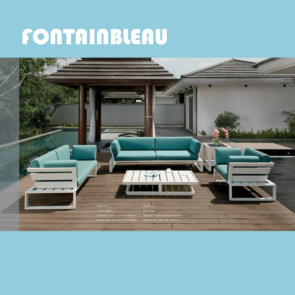 Fontainbleau  Garden Aluminum Sofa Set