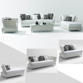 Day Breeze Multiple Styling Wicker Woven Sofa Sets