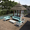 Fontainbleau  Garden Aluminum Sofa Set