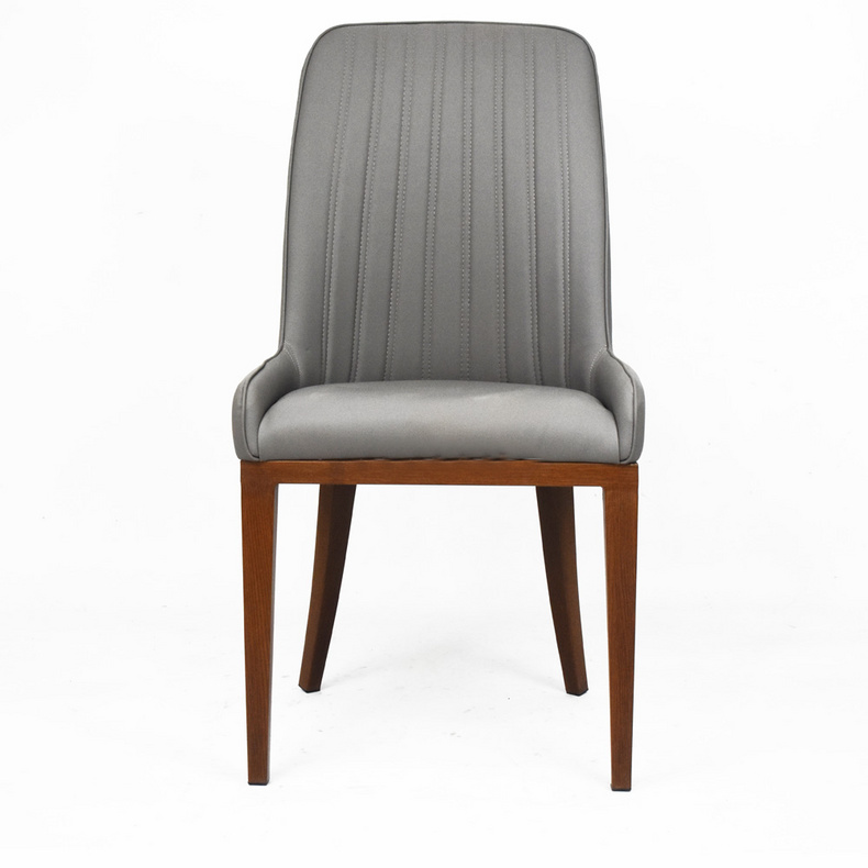 high back modern dining chair