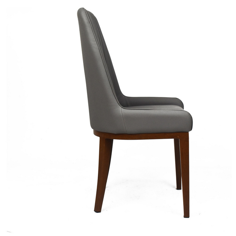 high back modern dining chair