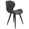 nordic style leather dining chair