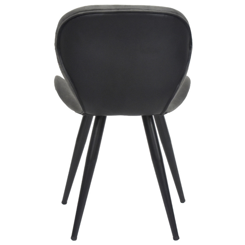 nordic style leather dining chair